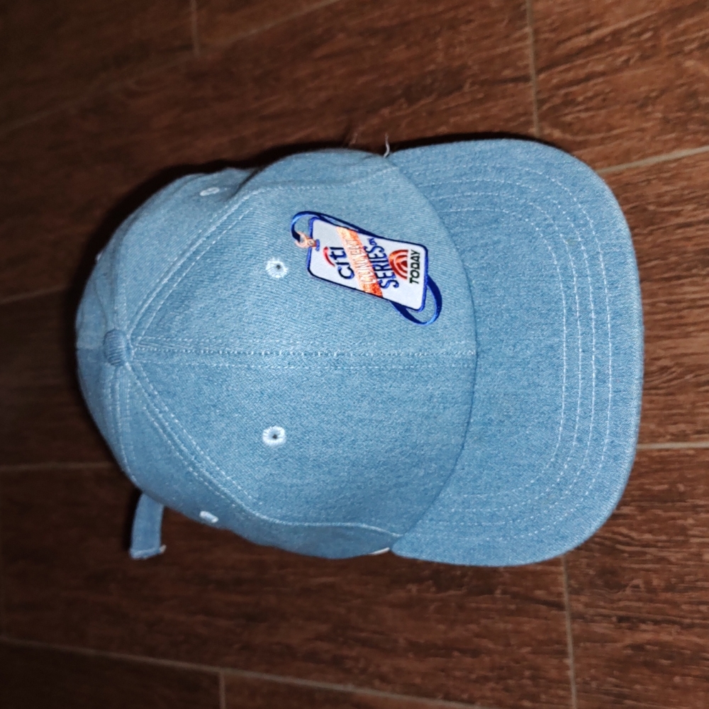 Vtg Citi Concert Series Today Show Denim Cap Hat w Backstage Pass Patch Made USA